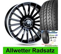 19" Keskin KT15 Allwetterräder BLP 235/35 Reifen für VW Golf 7 VII Variant AUV