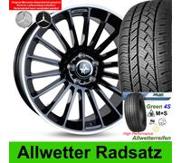 19" Keskin KT15 Allwetterräder BLP 235/35 Reifen für VW Golf 7 VII Variant AUV