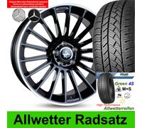 19" Keskin KT15 Allwetterräder BLP 235/35 Reifen für Mercedes A-Klasse 176, 245G