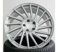 Keskin KT17 Hurricane Silver Painted Alufelge 19 Zoll ET45 5x108 ML72,6