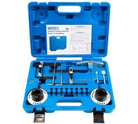 19 Stück Motor Einstellwerkzeug Satz für Ford 1.0 ECOBOOST 3-Zylinder Motor,Nockenwellen Arretierung Werkzeug,Werkzeugset für Riemenmotor,Zahnriemen Werkzeug,für Fiesta Focus B-MAX EcoSport ect