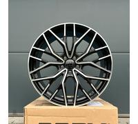 2DRV WH37 Schwarz Hochglanzpoliert Alufelge 19 Zoll ET48 5x112 ML66,6