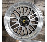 19 Zoll KESKIN KT22 5x120 ET35 Alufelgen BLACK FRONT POLISH