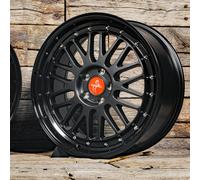 19 Zoll KESKIN KT22 5x112 ET30 Alufelgen MATT BLACK PAINTED