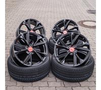 19 Zoll Alufelgen RS6 für Skoda Superb III 3T 3V iV II Octavia NX RS Schwarz