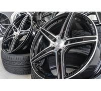19 Zoll AX7 Alu Felgen für Mercedes CLC CLK CLS Klasse W208 W209 W219 AMG