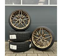 Damina Performance DM08 matt bronze 8.5x19" ET35 LK5 112 ML 66.6 Alufelgen 19...