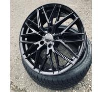 DAMINA PERFORMANCE DM08 black painted 8.5Jx19 5x112 ET30