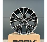 1x WHEELWORLD-2DRV WH34 schwarz hochglanzpoliert 8.5Jx19 5x112 ET35