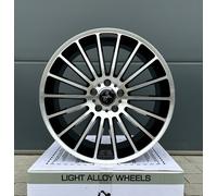 19 Zoll Felgen Keskin KT15 schwarz silber Mercedes SLK SLC Klasse R170 R171 R172