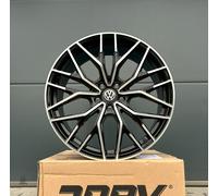 2DRV WH37 Schwarz Hochglanzpoliert Alufelge 19 Zoll ET48 5x112 ML66,6