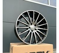 WHEELWORLD-2DRV WH39 black full machined 8.5Jx19 5x112 ET45
