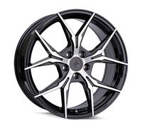 19 Zoll KESKIN KT19N 5x112 ET30 Alufelgen BLACK FRONT POLISH