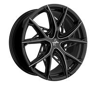 19 Zoll KESKIN KT24 5x112 ET45 Alufelgen BLACK SECRET DIAMOND