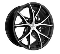 Keskin KT24C Thunder Black Front Polish Alufelge 19 Zoll ET35 5x120 ML72,6
