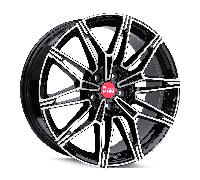 19 Zoll MAM B3N 5x120 ET35 Alufelgen BLACK FRONT POLISH