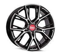 19 Zoll MAM B4 5x120 ET40 Alufelgen BLACK FRONT POLISH