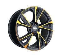 MAM RS6 MATT BLACK FRONT COPPER Alufelge 19 Zoll ET45 5x108 ML72,6