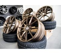 19 Zoll Motec Ultralight Felgen Bronze 5x108 Alufelgen CVT Storm für Peugeot 308