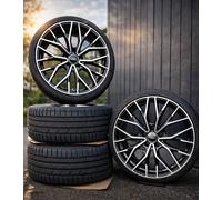 Damina Performance DM08 black 8.5x19" ET35 LK5 112 ML 66.6 Alufelgen 19 Zoll