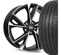 19 Zoll Sommerräder MAM RS6 BFP Alufelgen 245/40 für Seat Cupra Ateca VZ Edition