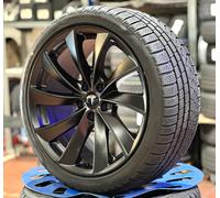 19 Zoll Tesla Model Y Juniper Kompletträder black 255/45R19 Hankook Allwetter