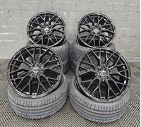 Damina Performance DM20 black 8.5x19" ET45 LK5 112 ML 66.6 Alufelgen 19 Zoll