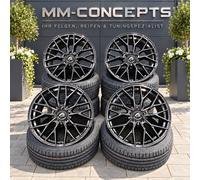 Damina Performance DM20 black 8.5x19" ET45 LK5 112 ML 66.6 Alufelgen 19 Zoll