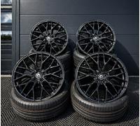 Damina Performance DM20 black 8.5x19" ET45 LK5 112 ML 66.6 Alufelgen 19 Zoll