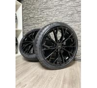 Damina Performance DM08 black 8.5x19" ET35 LK5 112 ML 66.6 Alufelgen 19 Zoll