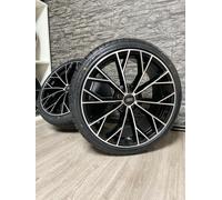 Damina Performance DM08 black 8.5x19" ET35 LK5 112 ML 66.6 Alufelgen 19 Zoll