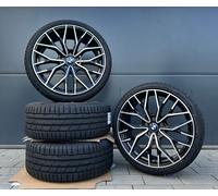 2DRV WH37 Schwarz Hochglanzpoliert Alufelge 19 Zoll ET35 5x120 ML72,6