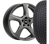 19 Zoll Winterradsatz TEC AS5 Turbo Grey 255/50 Winterreifen für VW ID.4 ID4 Neu