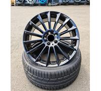 Damina Performance DM08 black 8.5x19" ET35 LK5 112 ML 66.6 Alufelgen 19 Zoll