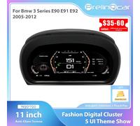 1920*720 Auto Lcd Dashboard Für BMW 3er E90 E91 E92 2005 6 7 8 9 10 11 12 Jahre Panel Virtuele Cockpit Tachometer Voor with carplay