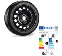 195/60 R16 89H Volkswagen T-Cross Taigo Winterkomplettrad Stahlfelge Continental links 2Q0073626B03C