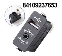 1AUX Dose Für BMW 1 3 5 Serie E60 E61 E81 E87 E90 E91 USB AUX IN Dose Stecker#