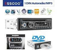 1DIN AUTORADIO mit Bluetooth Freisprecheinrichtung DVD CD AUX-in USB FM MP3 TF