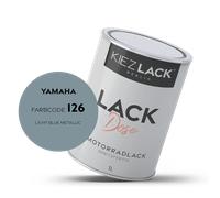 1K Motorradlack Basislack Lackdose Yamaha 126 LIGHT BLUE METALLIC