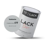 1K Motorradlack Basislack Lackdose Yamaha 177 BRILIANT SILVER