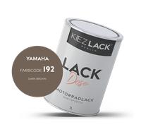 1K Motorradlack Basislack Lackdose Yamaha 192 DARK BROWN