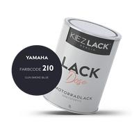 1K Motorradlack Basislack Lackdose Yamaha 210 GUN SMOKE BLUE
