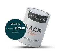1K Motorradlack Basislack Lackdose Yamaha DCM8 GREEN MICA