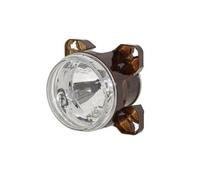 HELLA 1K0 008 191-041 FF/Halogen-Scheinwerfereinsatz, Fernscheinwerfer - 90mm Essential - 24V - rund - Referenzzahl: 12.5 - Einbau/Schraubanschluss - glasklare Streuscheibe - links/rechts - Menge: 1