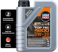 1L LIQUI MOLY Top Tec 4200 5W-30 Motoröl - 1 Liter Flasche