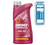 10 (10x1) Liter Motoröl MANNOL 7917 Energy Formula C4 5W-30 ACEA C4, MB 226.51