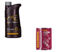 1L MANNOL Extreme 5W-40 API SN/CF Öl Motoröl MN7915-1 Motorspülung Motor Flush