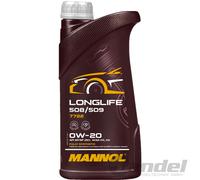 Mannol 7722 Longlife 508/509 SAE 0W-20 - 1 Liter