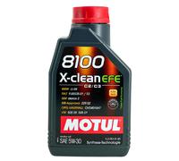 1L Motul Motoröl 8100 X-clean EFE 5W-30 Motoröl passend für MB 229.52 BMW LL-04 Opel Dexos 2 OV 040 1547