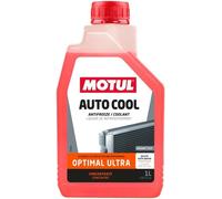 1LT MOTUL Auto Cool Optimal Ultra Flüssigkeit Frostschutzmittel Rot Rein Schutz-